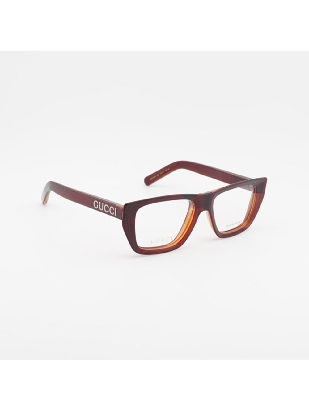 Gucci GG1724O 002 Eyeglasses Dark Havana 52mm Square Frame - Picture 4 of 10